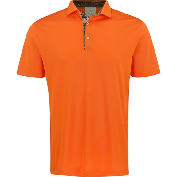 Puma X REALTREE Tipped Rickie Orange Shirt Men M