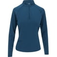 thumbnail image 1 of Puma YOU-V Solid 1/4 Zip Ocean Tropic Outerwear Women S, 1 of 7