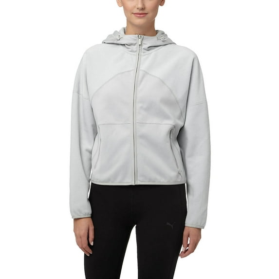 Puma Yogini Warm Full Zip Women's Hoodie Grey 514576-03