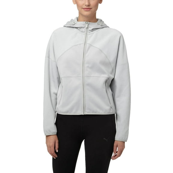 Puma Yogini Warm Full Zip Women's Hoodie Grey 514576-03