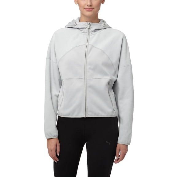 Puma Yogini Warm Full Zip Women's Hoodie Grey 514576-03