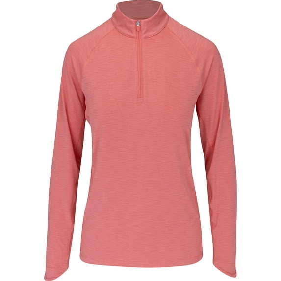 Puma You-V Quarter Zip Loveable Heather Outerwear Women L