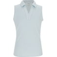 thumbnail image 1 of Puma Youth Girls CLOUDSPUN Piped Sleeveless Sea Glass Shirt Junior M, 1 of 4
