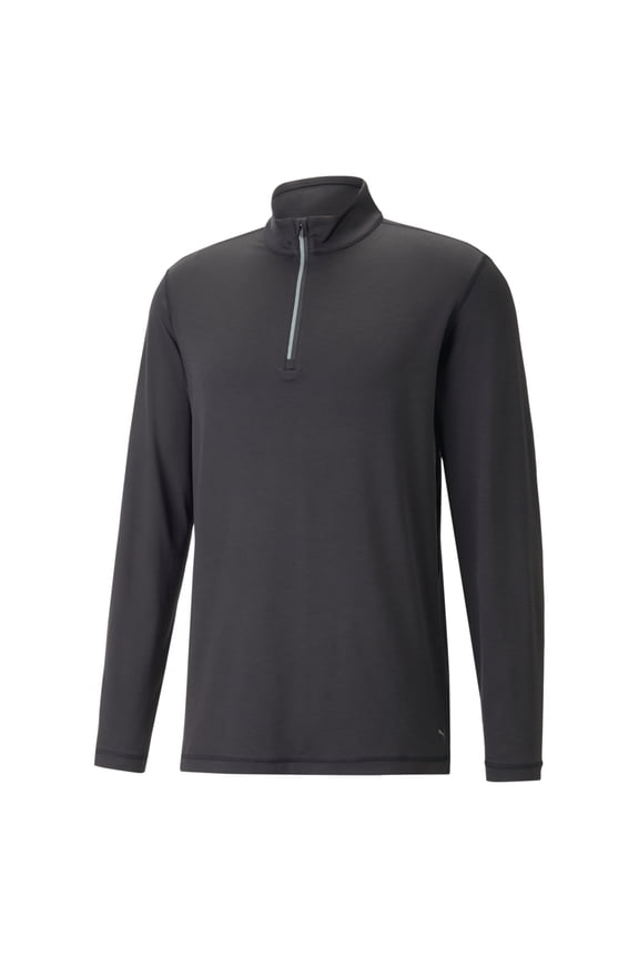 Golf Men's YouV 1/4-Zip Performance Dry Cell Pullover, 3X-Large Black -