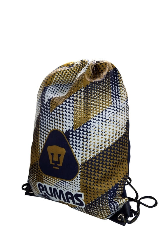 Pumas UNAM Official Drawstring Gym Soccer Cinch Bag 04