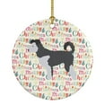 thumbnail image 1 of Pumi Merry Christmas Ceramic Ornament 2.8 in x 2.8 in, 1 of 3