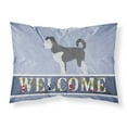 thumbnail image 1 of Pumi Welcome Fabric Standard Pillowcase Blue, 1 of 2
