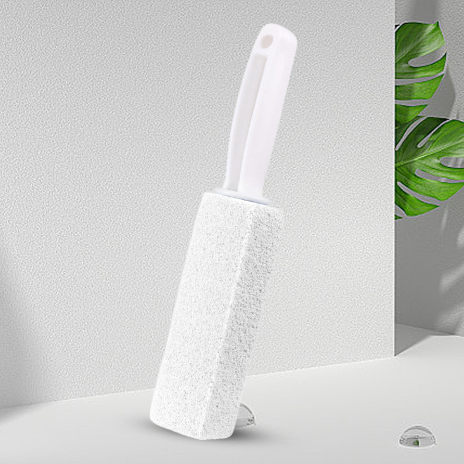 Pumice Stone for Bowl Cleaning with Handle, Scouring Stick Removes Hard ...