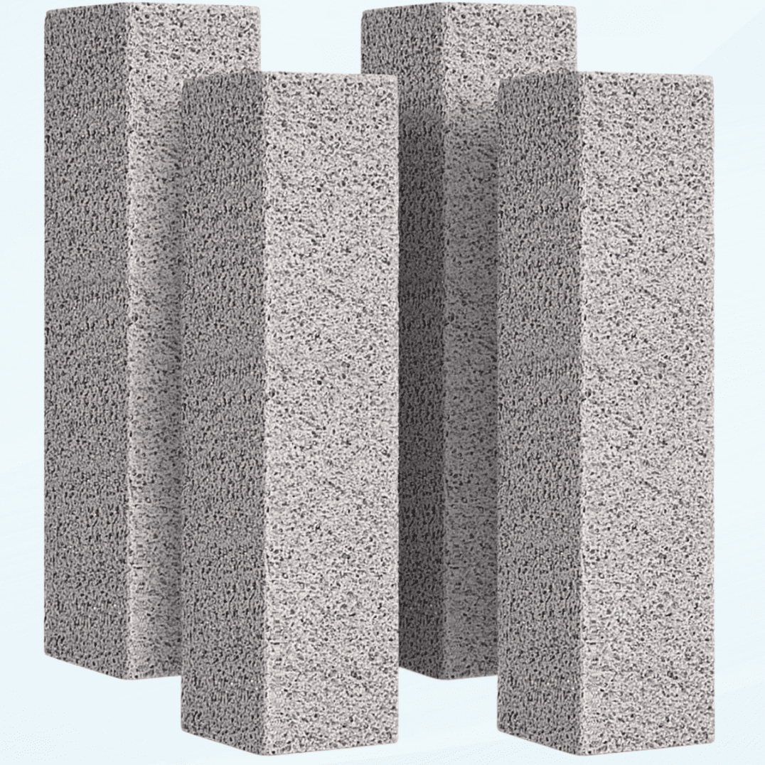 Pumice Stone for Toilet Bowl Cleaning,Remove Away Limescale Stain,Hard