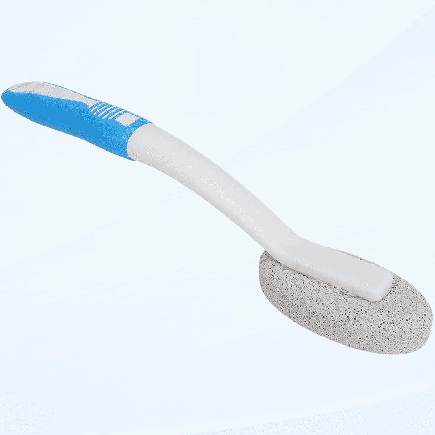 Pumice Stone Toilet Brush, Ergonomic Handle Scouring Stick Toilet Bowl Scrubber for Bath, Pool, Kitchen