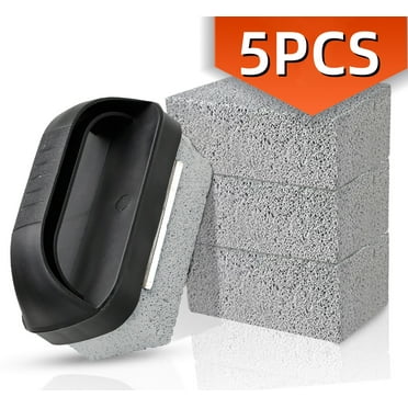 Heavy Duty Grill Cleaner, Grill Cleaning Bricks with Handle/Grill Stone ...
