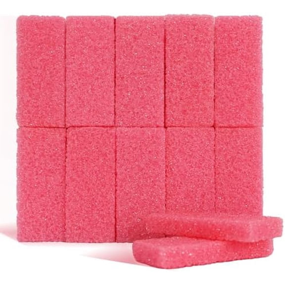 Pumice Stone for Feet Scrubber Dead Skin Disposable Foot Pumice Foot Callus Remover Pedicure Tools Pink Pumice Sponge Nail Salon Home Use,40 PCS
