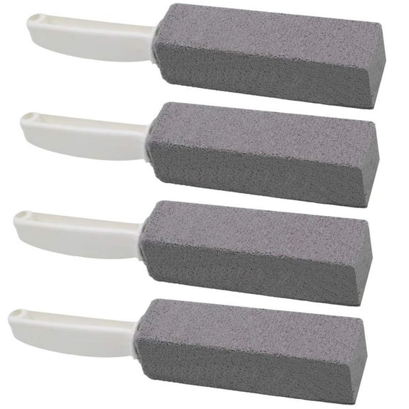 Pumice Stone for Toilet Bowl Cleaning with Handle Pumice Toilet Stone 4 Pack