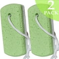 thumbnail image 1 of Pumice Stone for feet 2 Pack: Scrubber, Double Sided Scraper Pedicure Tools Foot Care EntreFeet, 1 of 6