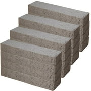 Pumice Stones 16 Pack for Toilet Cleaning Pumice Sticks Remove Toilet Bowl Hard Water Rings, Calcium Buildup and Rust Cleaning Stone Pumice Stone for Toilet Bowl, Pool, Bath, Kitchen, Barbecue