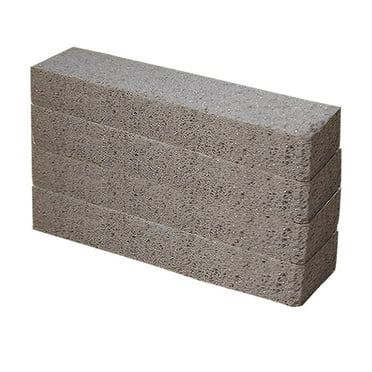 Pumice Stones 4 Pack for Toilet Cleaning Pumice Sticks Remove Toilet Bowl Hard Water Rings, Calcium Buildup and Rust，Cleaning Stone Pumice Stone for Toilet Bowl, Pool, Bath, Kitchen, Barbecue