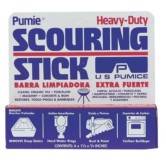 4-pack Pumie Scouring Stick Pumice Scour Stick - Scour Pad - 4 Pack — Residential Use, Standard Application