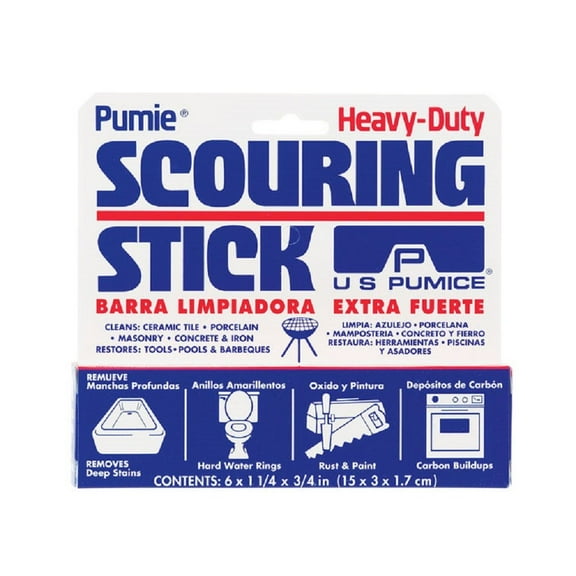 Pumie Scouring Stick Indoor and Outdoor Cleaner, 1 Count