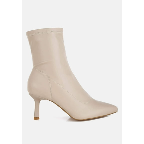 Pumila Stiletto Heel Sock Boots