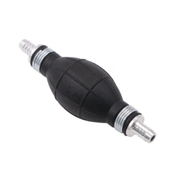 Pump 8mm Rubber Aluminum Hand Pump Injector All Fuels for Car Motorcycle-Outboar