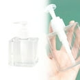 thumbnail image 1 of Pump Bottle Dispenser, Clear Hand Soap Dispenser, Square Plastic Lotion Dispenser Empty Lotion Pump Bottle for Essential Oil Soap Lotion Shampoo Bathroom Travel, 250ml (8.5oz), 1 of 4