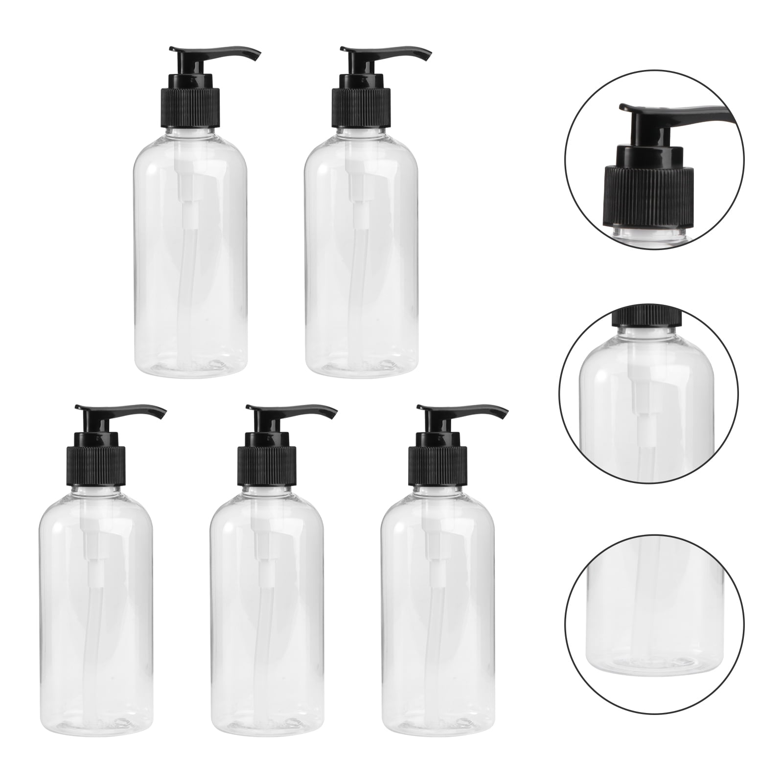Pump Bottle Shampoo Dispenser Bottle Soap Travel Refillable Dispenser