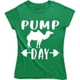 thumbnail image 1 of Pump Day WooHoo Graphic Workout Gym Fitness Women's T-Shirt, 1 of 4
