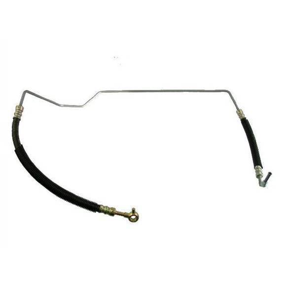 Pump To Gear Power Steering Pressure Line Hose Assembly - Compatible with 1998 - 1999, 2011 - 2015 Nissan Frontier RWD 2.4L 4-Cylinder GAS 2012 2013 2014