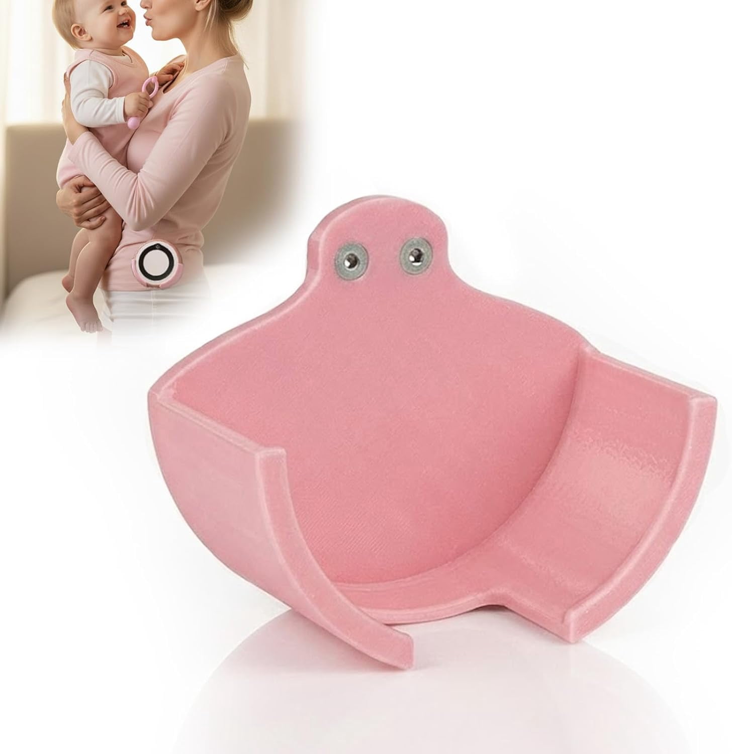 Pump Holster Case for Momcozy V1 Pro, Hands-Free Portable Breast Pump Holder, Lightweight Secure Design for Comfortable On-The-Go Use, Prevents Slipping and Discomfort