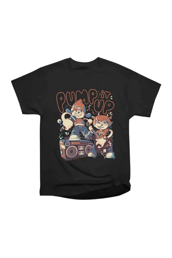 Pump It Up Retro Game Geek Gift T-Shirt Tee Gift For Him Merch For Her Apparel For Friend