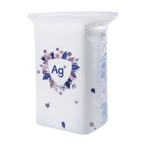 No Pump Large Vacuum Storage Compression Bags, 2026 New Cube Vacuum Seal Bag, Reusable Space Saver Bags for Closet Organization, Portable Space Saving Storage Bag for Home Moving, M