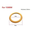 Pump Piston Ring Rubber Insulated for 550W/1100W/1500W OilFree Silent