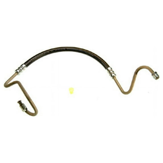 Pump To Gear Power Steering Pressure Line Hose Assembly - Compatible with 1973 - 1976 Chevy Malibu 1974 1975
