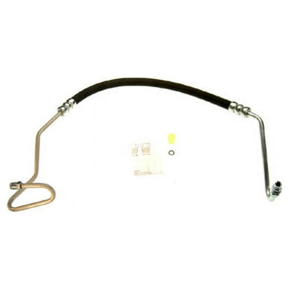 Pump To Gear Power Steering Pressure Line Hose Assembly - Compatible with 1983 - 1987 Ford F-250 7.5L V8 GAS 1984 1985 1986
