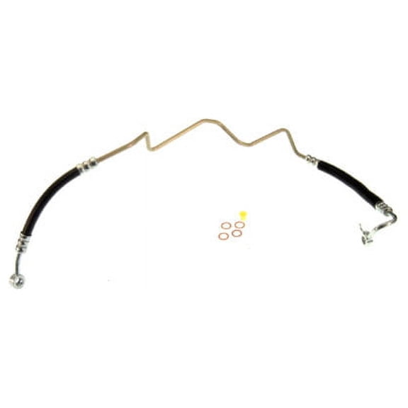 Pump To Gear Power Steering Pressure Line Hose Assembly - Compatible with 1986 - 1988 Toyota Supra 3.0L 6-Cylinder GAS 1987