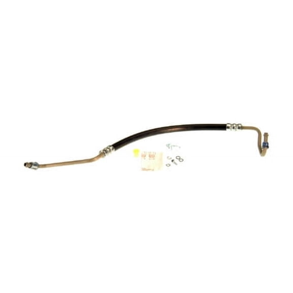 Pump To Gear Power Steering Pressure Line Hose Assembly - Compatible with 1991 - 1993 Dodge W250 4WD 5.9L 6-Cylinder Diesel 1992