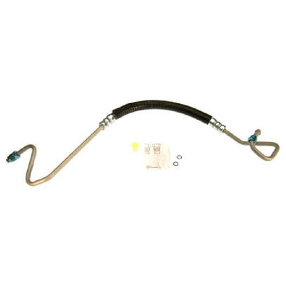 Pump To Gear Power Steering Pressure Line Hose Assembly - Compatible with 1991 - 1995 GMC Sonoma 4.3L V6 GAS 1992 1993 1994
