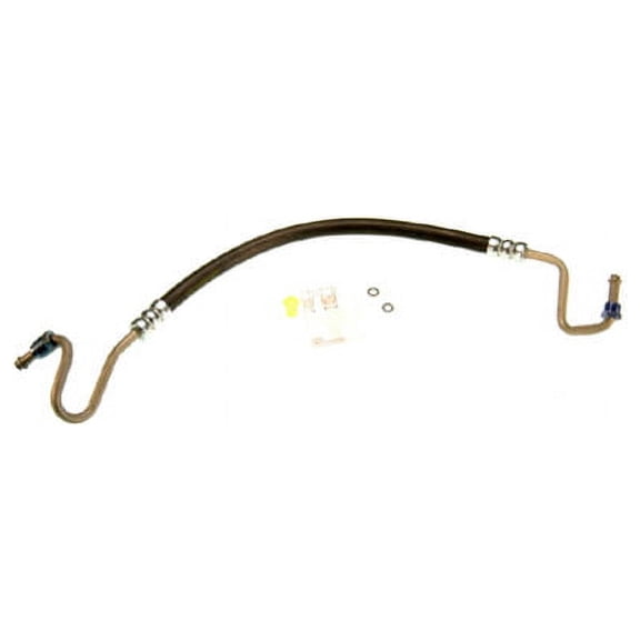 Pump To Gear Power Steering Pressure Line Hose Assembly - Compatible with 1994 - 1996 Dodge Ram 2500 5.9L 6-Cylinder Diesel 1995