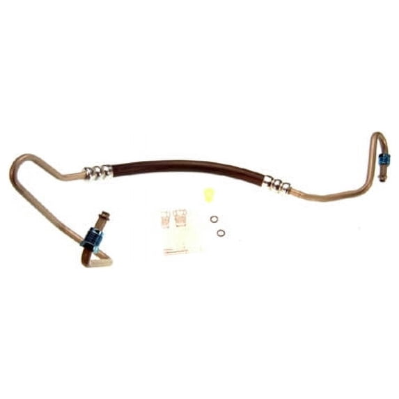 Pump To Gear Power Steering Pressure Line Hose Assembly - Compatible with 1999 - 2002 Chevy Express 3500 2000 2001