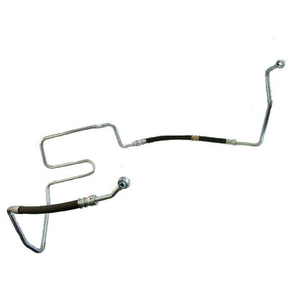 Pump To Gear Power Steering Pressure Line Hose Assembly - Compatible with 2000 - 2003 Volkswagen Jetta 1.9L 4-Cylinder Diesel 2001 2002
