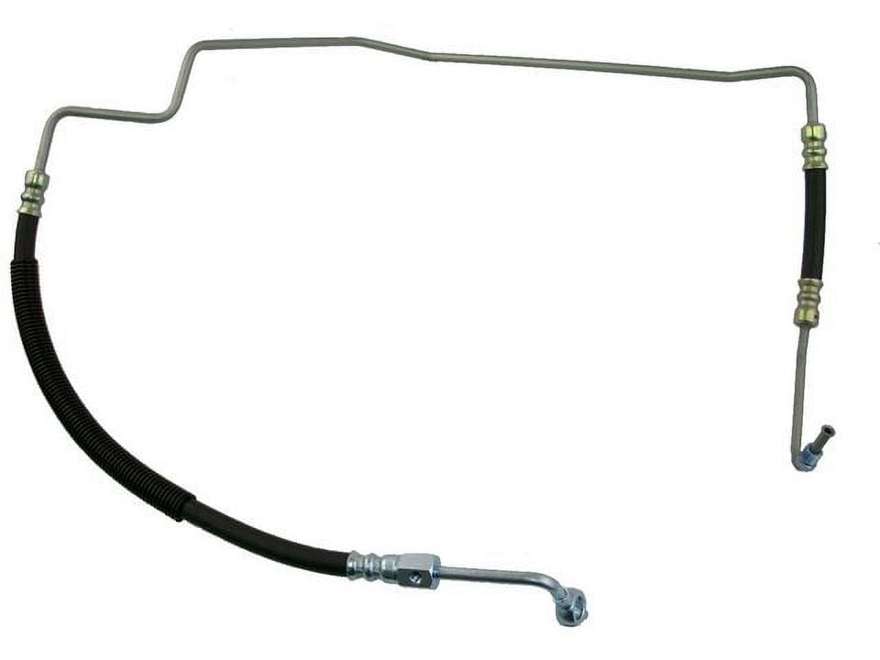 Pump To Gear Power Steering Pressure Line Hose Assembly - Compatible with 2000 - 2004 Nissan Frontier 3.3L V6 GAS 2001 2002 2003