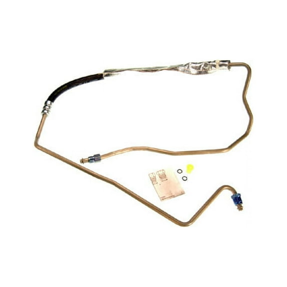 Pump To Gear Power Steering Pressure Line Hose Assembly - Compatible with 2000 - 2005 Chevy Monte Carlo 3.4L V6 GAS 2001 2002 2003 2004