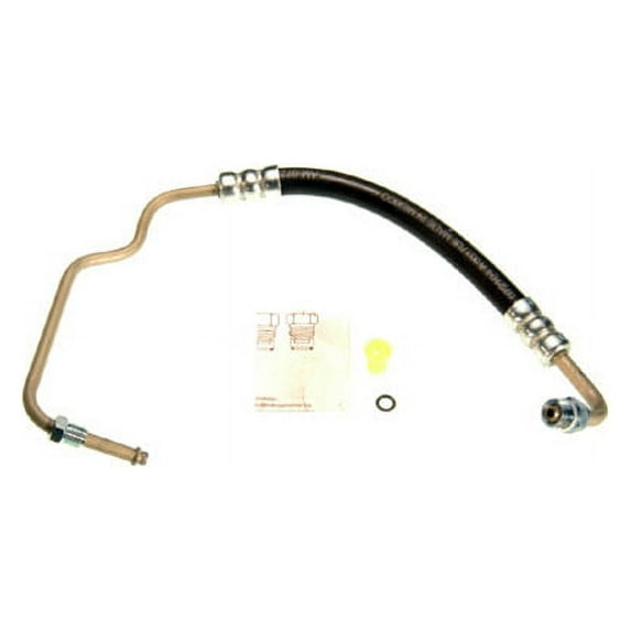 Pump To Gear Power Steering Pressure Line Hose Assembly - Compatible with 2000 - 2005 Ford Excursion 2001 2002 2003 2004