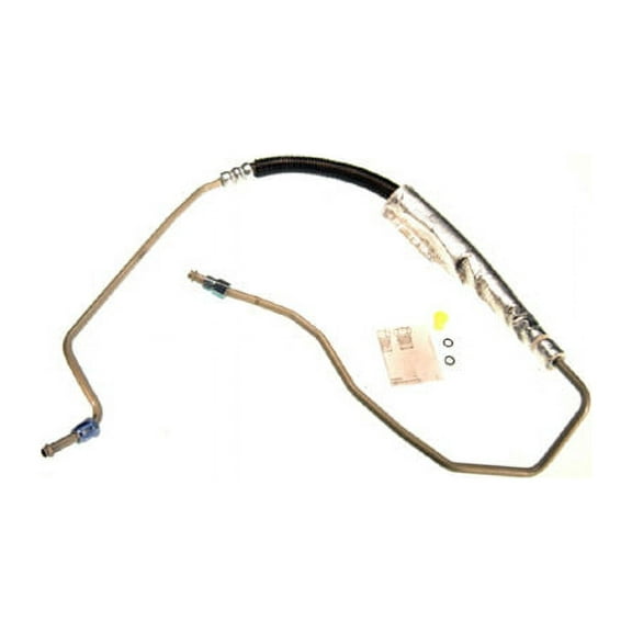 Pump To Gear Power Steering Pressure Line Hose Assembly - Compatible with 2001 - 2005 Chevy Venture FWD 3.4L V6 GAS 2002 2003 2004
