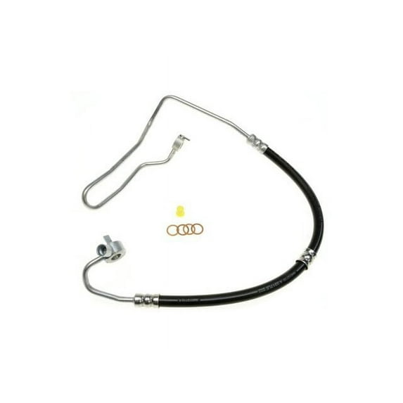 Pump To Gear Power Steering Pressure Line Hose Assembly - Compatible with 2001 - 2005 IS300 3.0L 6-Cylinder GAS 2002 2003 2004