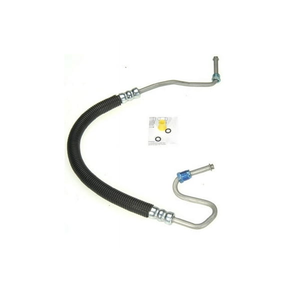 Pump To Gear Power Steering Pressure Line Hose Assembly - Compatible with 2002 Chevy Avalanche 1500 4WD