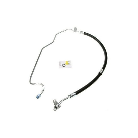 Pump To Gear Power Steering Pressure Line Hose Assembly - Compatible with 2003 - 2007 Honda Accord 2.4L 4-Cylinder GAS 2004 2005 2006