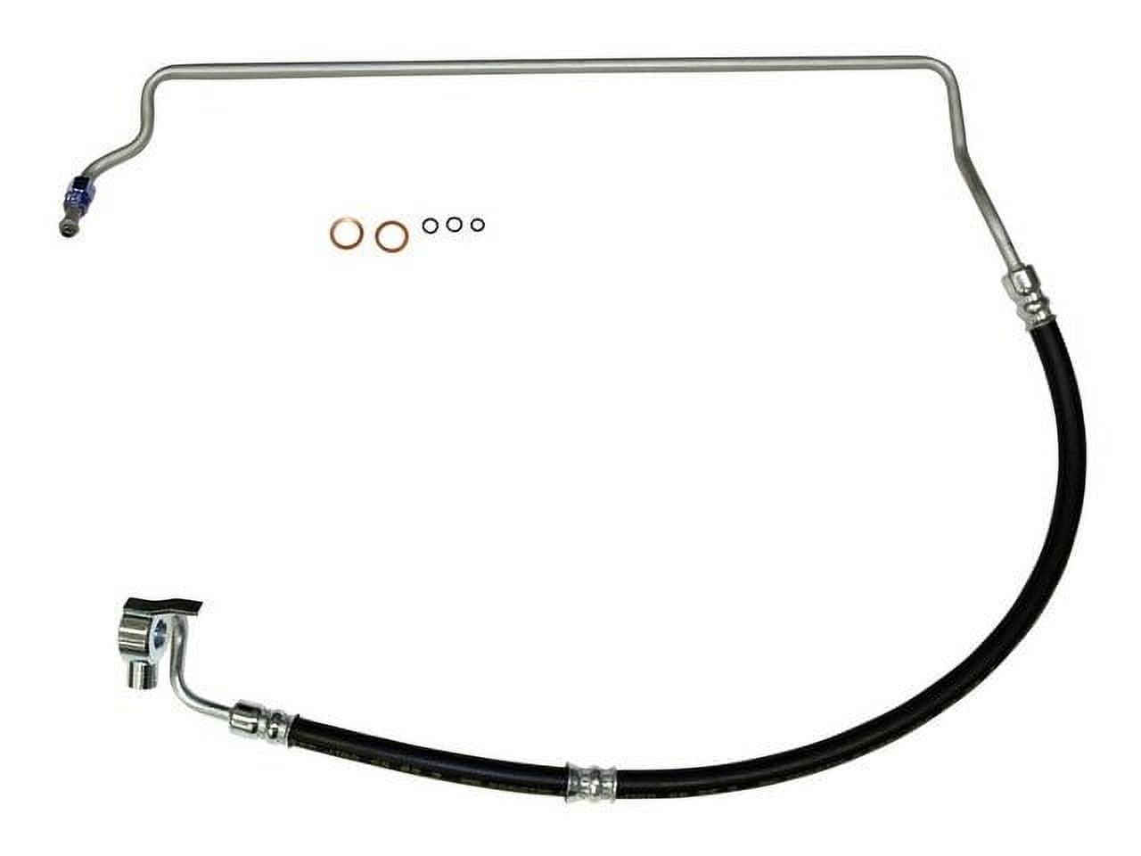 Pump To Gear Power Steering Pressure Line Hose Assembly - Compatible with 2004 - 2006 Toyota Tundra 4WD 4.7L V8 GAS 2005