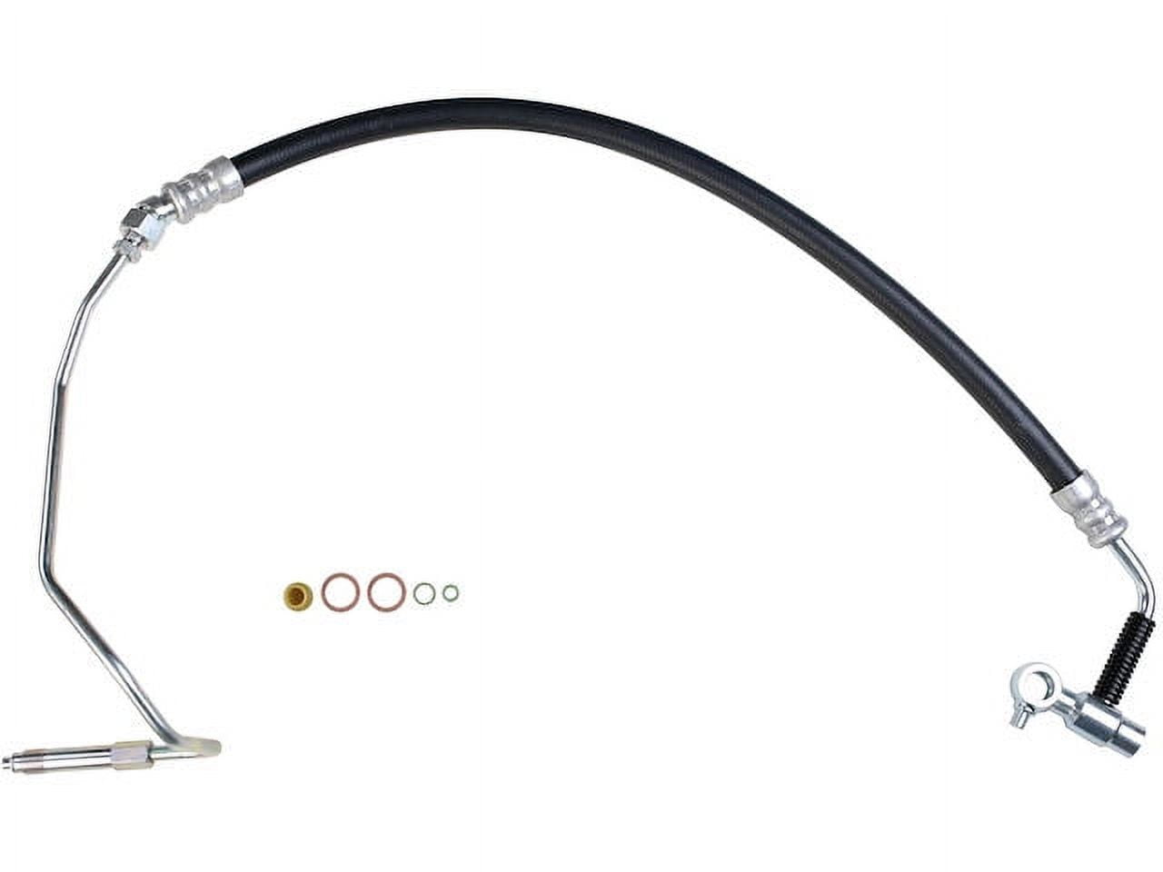 Pump To Gear Power Steering Pressure Line Hose Assembly - Compatible with 2004 - 2010 INFINITI QX56 2005 2006 2007 2008 2009