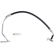 Pump To Gear - Power Steering Pressure Line Hose Assembly - Compatible with 2004 - 2014 Nissan Titan 2005 2006 2007 2008 2009 2010 2011 2012 2013